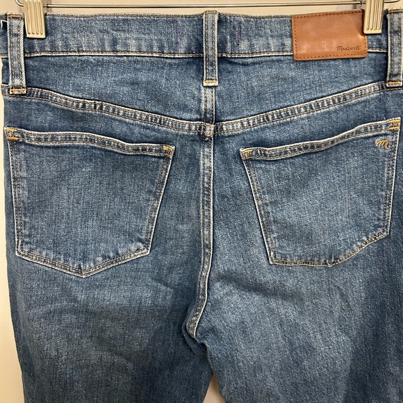 Madewell The Slim Boyjean in Fearn Wash Size 25 EUC blue Jean D0504 - Picture 8 of 9